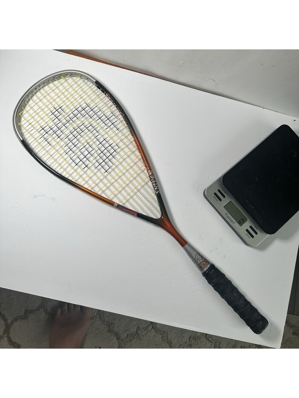 Black Knight BK-7460 Carbon 4 Titanium Squash Racquet 165g 500cm²